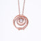 Amee Gilded Bow Silver Pendant