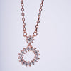 Amee Ethereal Halo Silver Pendant