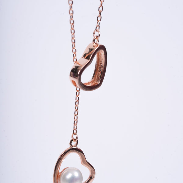 Amee Twin Heartstring Silver Pendant