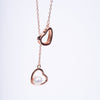 Amee Twin Heartstring Silver Pendant