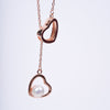 Amee Twin Heartstring Silver Pendant
