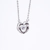 Amee Delicate Love Silver Heart Pendant