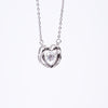 Amee Delicate Love Silver Heart Pendant