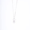 Amee Starlit Bow Silver Pendant
