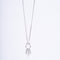 Amee Starlit Bow Silver Pendant