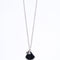 Amee Noir Luxer Charm Silver Pendant