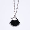Amee Noir Luxer Charm Silver Pendant