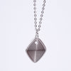 Amee Diamond Whirl Silver Pendant