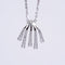 Amee Ethereal Glimmer Silver Necklace