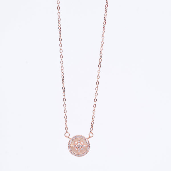 Amee Celestial Glow Silver Pendant