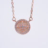 Amee Celestial Glow Silver Pendant