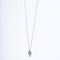 Amee Sparkling Leaf Silver Pendant
