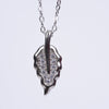 Amee Sparkling Leaf Silver Pendant