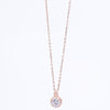 Amee Radiance Solitaire Silver Pendant