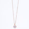 Amee Radiance Solitaire Silver Pendant