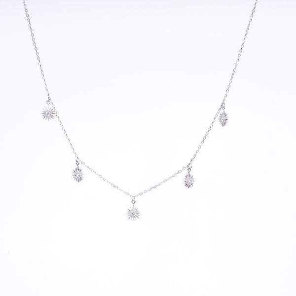 Amee Celestial Spark Silver Pendant