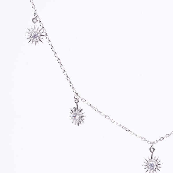 Amee Sunbeam Dawn Silver Necklace