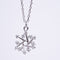 Amee Snowflake Sparkle Silver Pendant