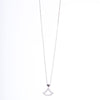 Amee Starlit Curve Silver Necklace