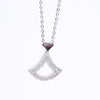 Amee Starlit Curve Silver Necklace