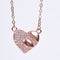 Amee Harmony Heart Silver Pendant