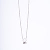 Amee Ring of Love Silver Necklace