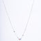 Amee Rainbow Halo Silver Pendant