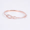 Amee Rosegold Reverie Silver Bangle