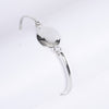 Amee Refined Bond Silver Bracelet