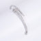 Amee Edged Elegance Silver Bracelet