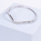 Amee Lustrous Wave Silver Bangle