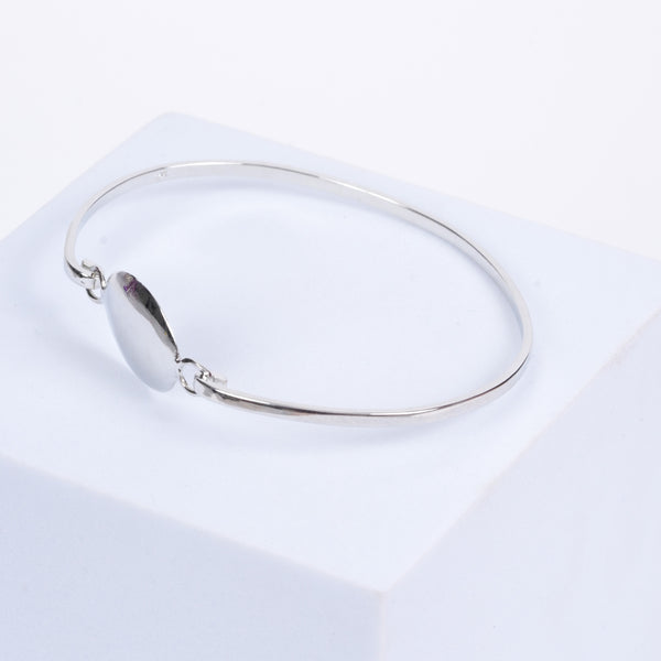 Amee Refined Bond Silver Bracelet