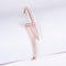 Amee Sculpted Blush Silver Bracelet