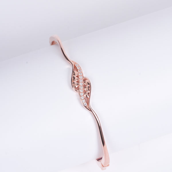 Amee Wave of Love Silver Bracelet