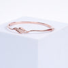 Amee Wave of Love Silver Bracelet