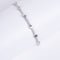 Amee Bead Drops Silver Bracelet