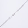Amee Trinity Charm Silver Bracelet