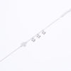 Amee Dancing Hearts Silver Bracelet