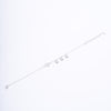Amee Dancing Hearts Silver Bracelet