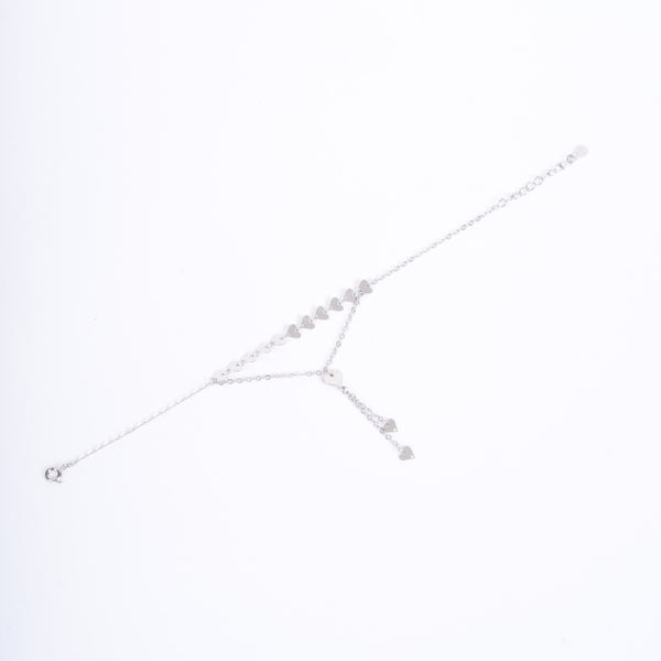 Amee Lover's Knot Silver Bracelet