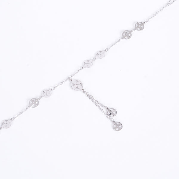 Amee FloraLink Silver Bracelet