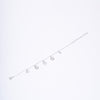 Amee Snow Loops Silver Bracelet