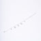 Amee Snow Loops Silver Bracelet