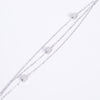 Amee Celeste Cube Silver Bracelet