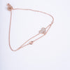 Amee HeartKiss Silver Bracelet