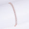 Amee Luminious Link Silver Tennis Bracelet