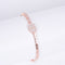 Amee Blush Gold Disc Charm Bracelet