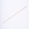 Amee Luminious Link Silver Tennis Bracelet