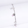 Amee Dainty Glitz Silver Bracelet