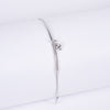 Amee Serene Arc Silver Bracelet